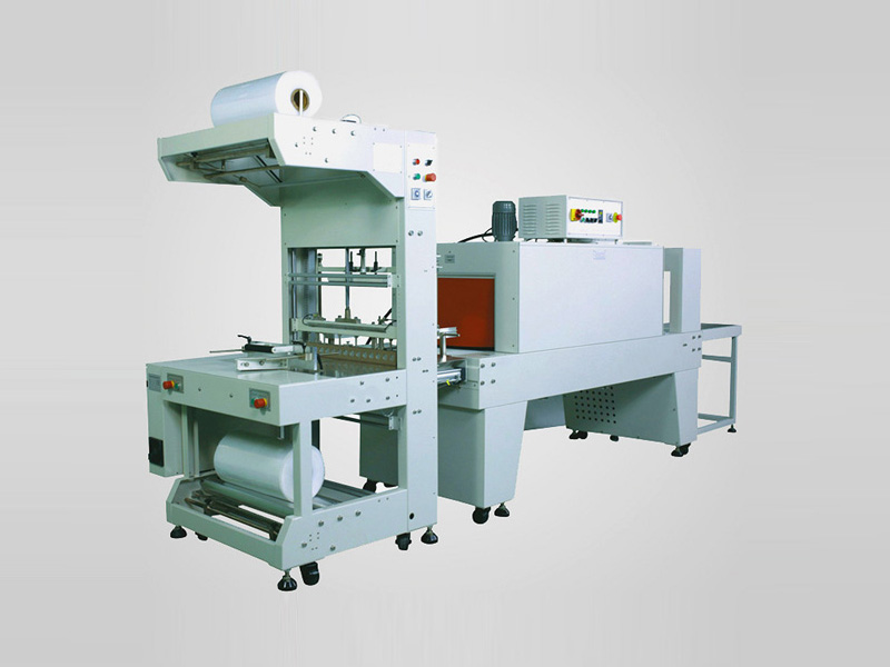 半自動(dòng)袖口式封切機(jī)+收縮機(jī)